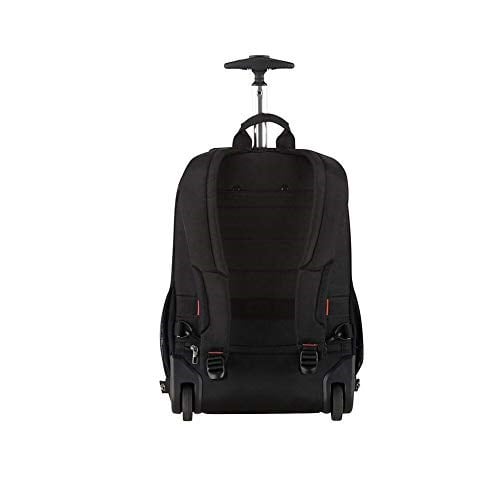 Samsonite CM5-09-009 15.6 İnç Uyumlu Guard IT 2.0 Tekerlekli Notebook Sırt Çantası, Siyah