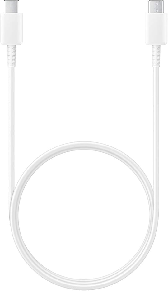 SAMSUNG EP-DA705BWEGWW Şarj & Veri Aktarım Kablosu, Type C & Type C, Hızlı Şarj Teknolojisi, Beyaz