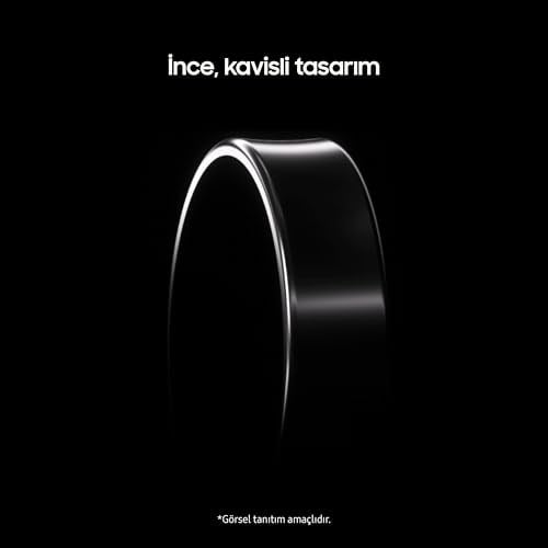 Samsung Galaxy Ring, AI Akıllı Yüzük, Fitness Takibi, Uyku Takipçisi, 7 Günlük Pil Ömrü, Yüzük Ölçüsü 6, Gümüş Titanyum (Samsung Türkiye Garantili) - Seçenekler: Ring Ölçü Kiti