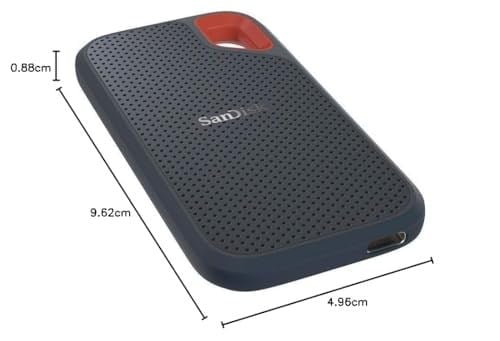 SanDisk 250GB Extreme Taşınabilir Harici SSD, USB-C, USB 3.1, 550MB/sne kadar - SDSSDE60-250G-G25