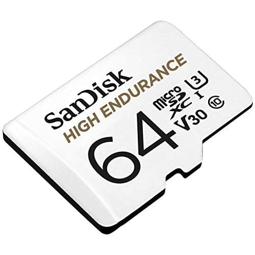 SanDisk High Endurance microSDXC Hafıza Kartı 64 GB + Adaptör (Dash Camları ve Özel Güvenlik Kameraları için, 100 MB/s Okuma, Full HD ve 4K Videolar için V30)