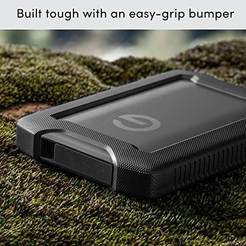SanDisk Professional G-Drive Mobil Sabit Disk ZırhıATD Arazi Sabit Disk (5 TB, USB-C™ Hazır, 140 MB/sn, Mac ve Windows için, Suya ve Toza Dayanıklı) Gri/Siyah - Seçenekler: 4 TB, 5 TB