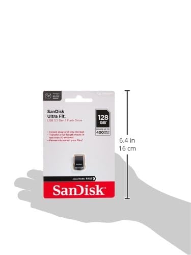 SanDisk Ultra Fit 64 GB USB 3.2 Flash Bellek - SDCZ430-064G-G46 - Seçenekler: 64GB, 128GB, 256GB
