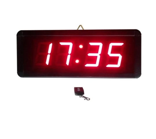 SANEC Dijital Merkezi Ayarlı Okul Saati (Kasa Ölçüsü: 12x30 cm)
