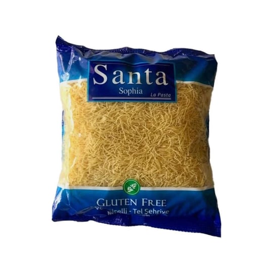 Santa Sophia Glutensiz Vermicelli Tel Şehriye 400 g –%100 Doğal, Kolay Pişen, Glutensiz Makarna Alternatifi