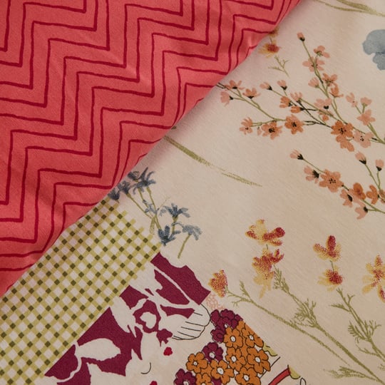 Sarah Anderson Comfora Çift Kişilik Nevresim Takımı Multicolour