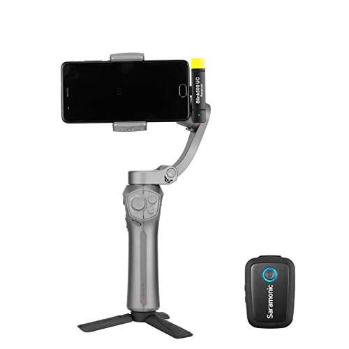 Saramonic BLINK500B5 Blink 500 B5 USB Type-C Cihazları için Kablosuz Yaka Mikrofonu Sistemi, Siyah