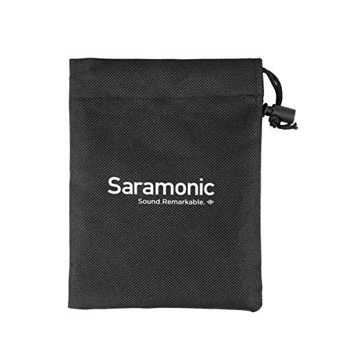 Saramonic Kompakt Klipsli Çok Yönlü Lavalier Mikrofonu DJI Osmo Pocket & DJI Pocket 2 6,6 inç (2 m) Kablo ve USB-C Konektör (LavMicro U3-OP), Siyah, LAVMICROU3-OP