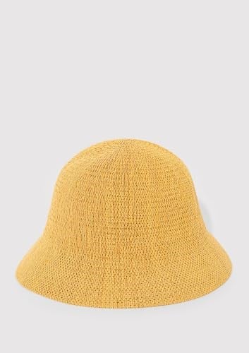 Sarı Hasır Bucket Şapka 1910080-34333