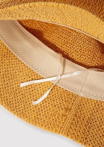 Sarı Hasır Bucket Şapka 1910080-34333