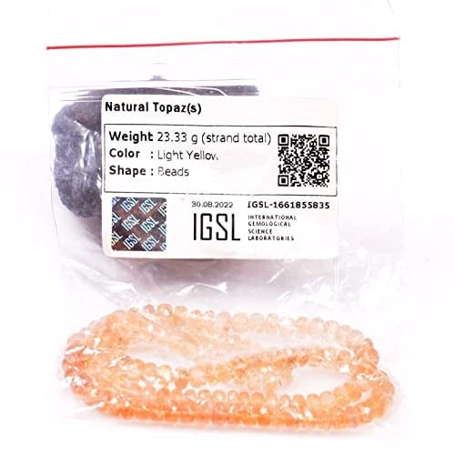 Sarı Topaz Taşı Gümüş Bileklik - İnce Bileklik - Taş Sandığı