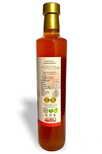 Sarıbahçe Gül Sirkesi 500 ml - Doğal Fermente