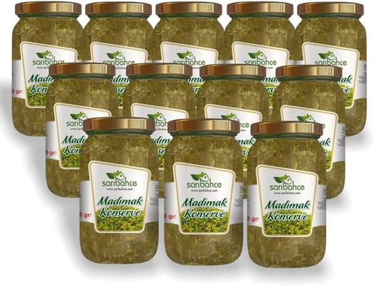 Sarıbahçe Madımak Konservesi 650 Gr - 12li Paket