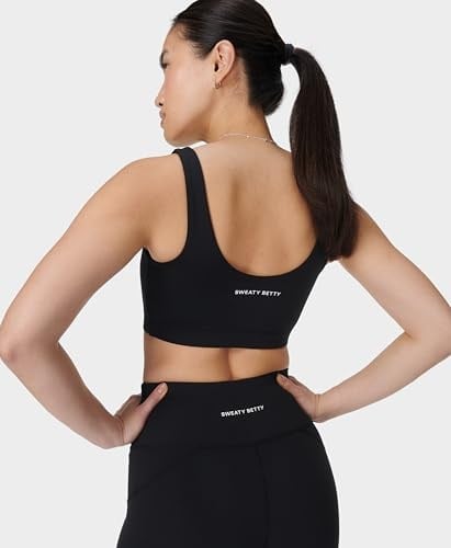 SB10078-001 ALL DAY ACTIVE BRALETTE Siyah U Yaka Regular Fit Kadın Sporcu Sütyeni