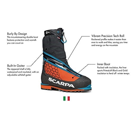 Scarpa Phantom 6000 HD Tırmanış Botu - Bedenler: 39 EU, 40 EU, 41 EU, 43 EU, 44 EU, 45 EU, 46 EU