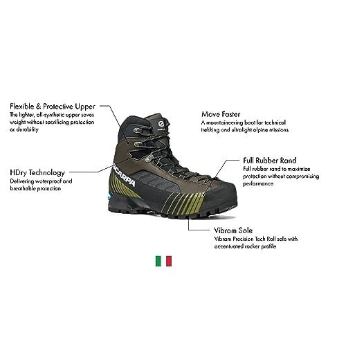 SCARPA Ribelle Lite HD hafif su geçirmez erkek botları yürüyüş ve dağcılık için