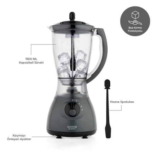 Schafer Blendy Sürahi Blender-Antrasit02