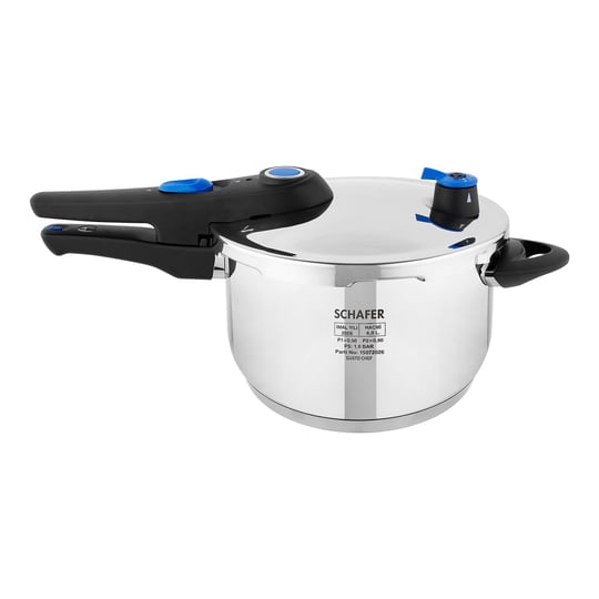 Schafer Gusto Chef 6 L Düdüklü Tencere-Inox