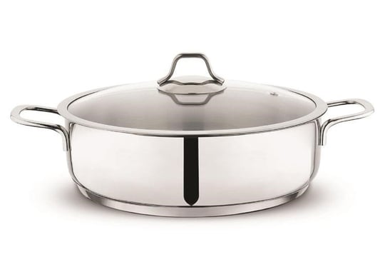 Schafer Held Çelik Basık Tencere 24 Cm-2 Parça-Inox