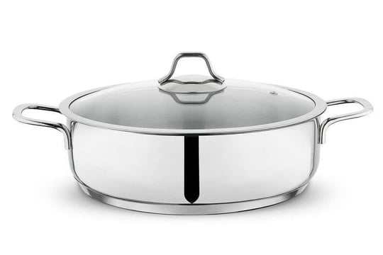 Schafer Held Çelik Basık Tencere 30 Cm-2 Parça-Inox