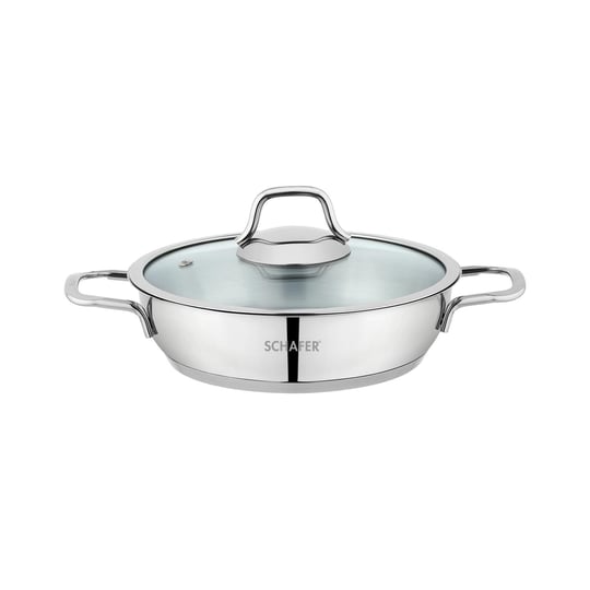 Schafer Held Çelik Sahan (Kapaklı) 20 Cm-2 Parça-Inox