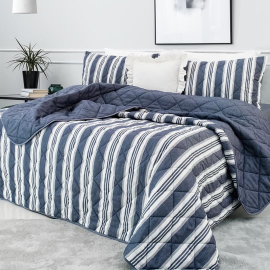 Schafer Home İnfinity Çift Kişilik Complete Set 4 Parça-İndigo