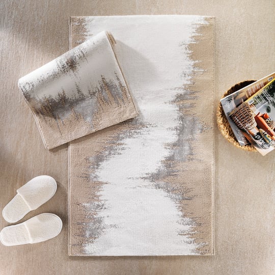 Schafer Home Natural 2 li Banyo Paspası-Bej