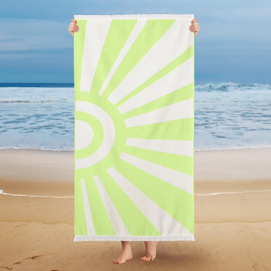 Schafer Home Sun Plaj Havlu 75x150-Sarı