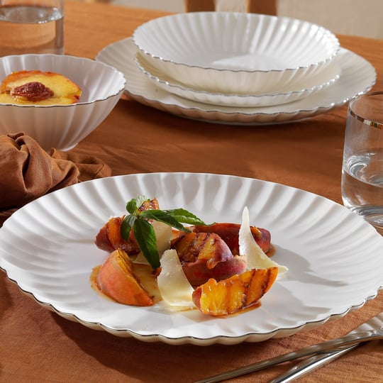 Schafer Mave Yemek Takımı 24 Parça-Platin