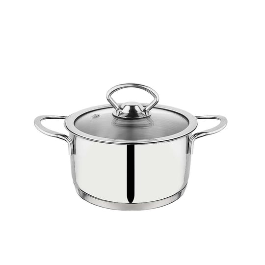 Schafer Micro Mini Derin Çelik Tencere 16 Cm-2 Parça