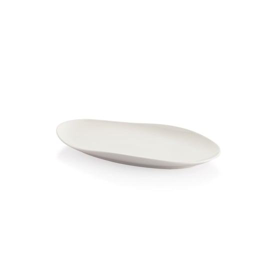 Schafer Nice 1 Parça Geniş Oval Servis Tabağı 28 Cm-Beyaz
