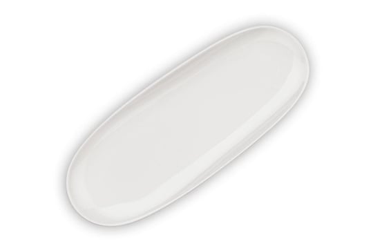 Schafer Nice 1 Parça Uzun Oval Servis Tabağı 28 Cm-Beyaz