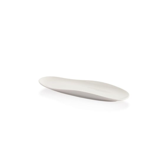 Schafer Nice 1 Parça Uzun Oval Servis Tabağı 28 Cm-Beyaz