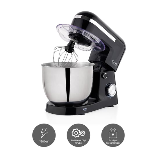 Schafer Prochef Force Stand Mikser 5 L-Siyah