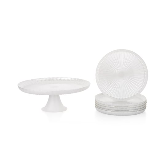 Schafer Sakura Pasta Servis Seti 7 Parça-Beyaz