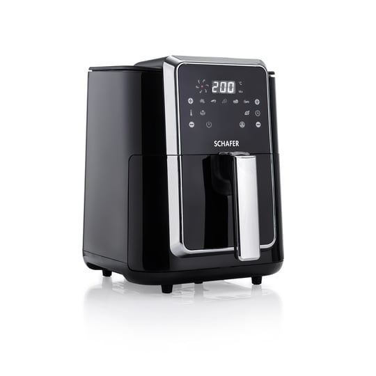 Schafer Thermochef Elegance 4,5 Litre Airfryer/Sıcak Hava Fritözü-Siyah