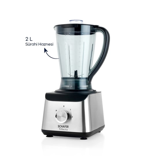 Schafer Trifecta Çok Amaçlı Mutfak Robotu-Inox