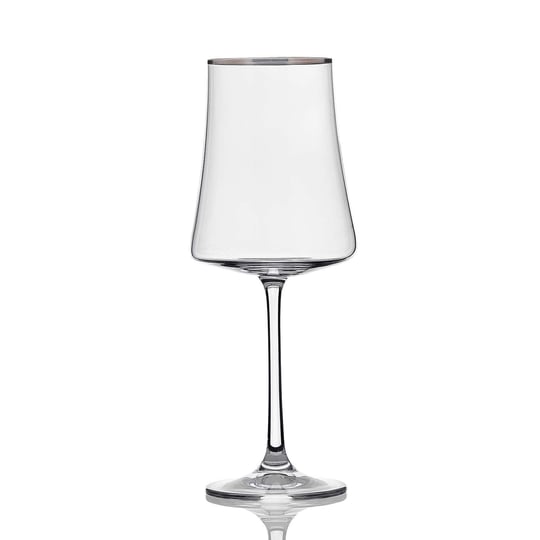 Schafer Xtra Ayaklı Kadeh 6 Parça-Platin