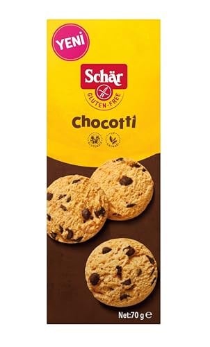 Schar Chocotti Glutensiz Damla Çikolatalı Kurabiye 70 gr
