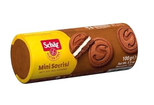 Schar Mini Sorrisi Glutensiz Kaymaklı Çikolatalı Bisküvi 100 gr
