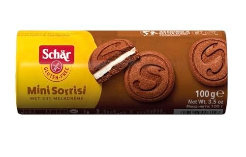 Schar Mini Sorrisi Glutensiz Kaymaklı Çikolatalı Bisküvi 100 gr