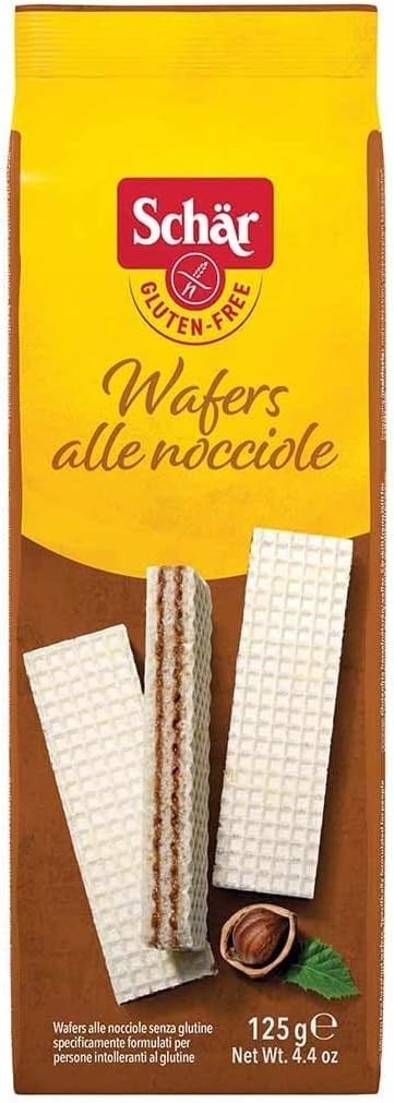 Schar Wafers Alla Nocciole Glutensiz Fındıklı Gofret 125 gr