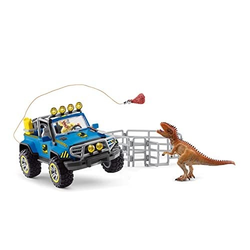 Schleich Araç ve Dino Karakolu