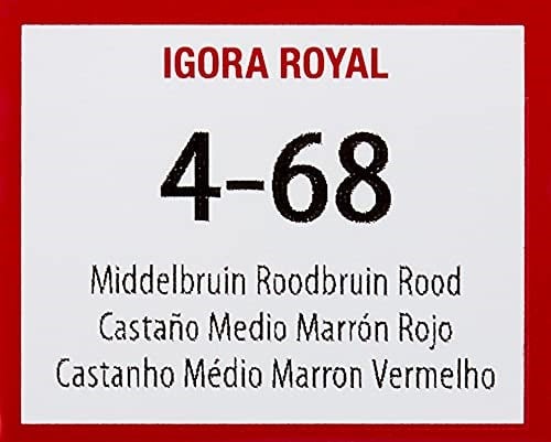 Schwarzkopf Igora-Royal 4-68 Kahve-Çikolata Kızıl