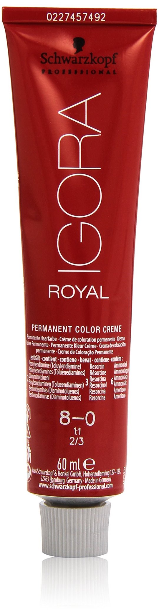 Schwarzkopf Igora Royal Saç Boyası 60ml-No - 8.0 Açık Kumral