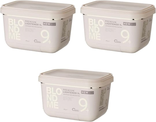 Schwarzkopf Professional - Blond Me Ppl9+ Pudra Komp. Premium 450g Lightener 9+ - 3lü Paket