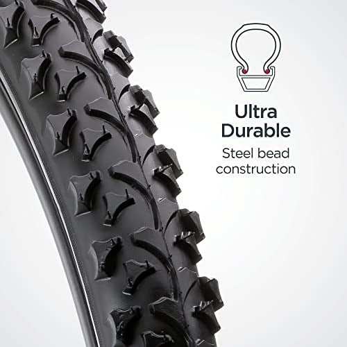 Schwinn Mountain Bike tire (Black, 26 x 1.95-inç)