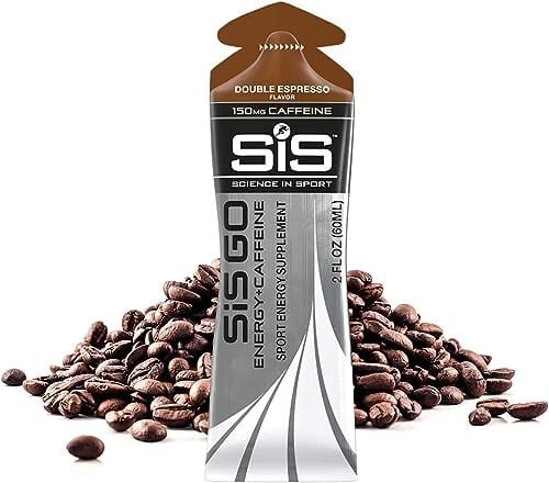 Science in Sport Sis Gel Go Energy + Caff Double Espresso Protein Tozu 60 ml