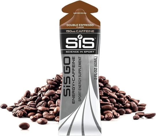 Science in Sport Sis Gel Go Energy + Caff Double Espresso Protein Tozu 60 ml