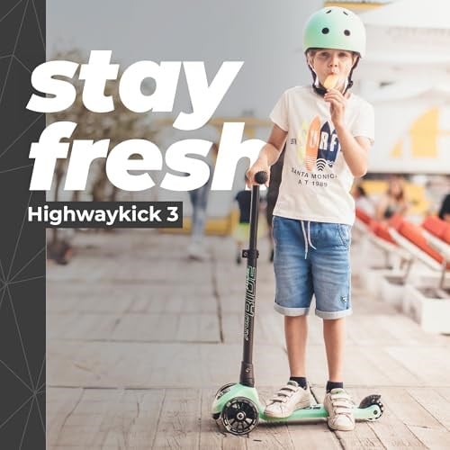 Scoot & Ride Highwaykick 3 LED Steel os